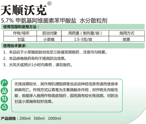 【05-1】5.7%-甲氨基阿维菌素笨甲酸盐-水分散粒剂-1